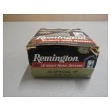 20 Rounds 38 Special +P Hollow Point Defense Ammo