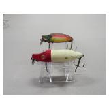 2 Heddon River Runt Spook Vintage Fishing Lures