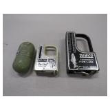 Vintage Fishing Scales and Snake Bite Kit