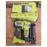 Ryobi 18v cordless P321 18ga brad nailer like new