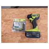 Ryobi 18v cordless impact and new bits