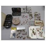 Huge Lot of Hand Tied Fly Fishing Flies and Boxes