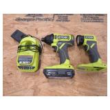 RYOBI 18V CORDLESS IMPACT FLASHLIGHT CHARGER