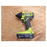 RYOBI 18V CORDLESS PCL235 IMPACT & BATTERY
