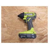 RYOBI 18V CORDLESS PCL235 IMPACT & BATTERY