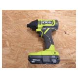 RYOBI 18V CORDLESS PCL235 IMPACT & BATTERY