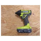 RYOBI 18V CORDLESS PCL235 IMPACT & BATTERY