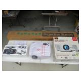 NEW RCA Smart wifi projector RPJ129 with screen