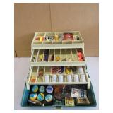 Plano tackle box full of lures some vintage