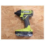 RYOBI 18V CORDLESS PCL235 IMPACT & BATTERY