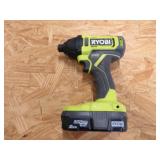 RYOBI 18V CORDLESS PCL235 IMPACT & BATTERY