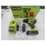 NEW RYOBI 18V CORDLESS 1/2' DRILL DRIVER PCL206