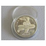 1998 Wile E Coyote Coin Looney Tunes