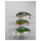 3 Bill Dance Fat Free Shad Crankbait Fishing Lures