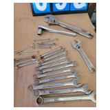 craftsman wrench and ratchet lot