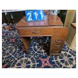 sears kenmore sewing machine and cabinet