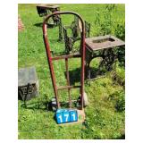 red dolley hard wheels rolls good