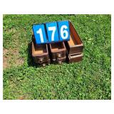6 sewing machine drawers