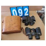 binocular lot tasco silver