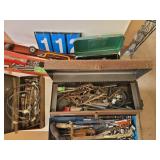 lot of tool boxes