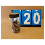 Jar wheat Pennies