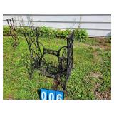 sewing machine treadle singer