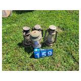 coleman and other lanterns