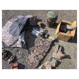 hunting lot tree stand  umbrella cmo can