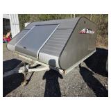 triton xt 8x10 aluminum snowmobile trailer