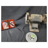 bench grinder 6 in works