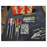 craftsman screwdrivers sk wrenches & a socket set