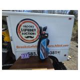 golf clubs tour edge bazooka 370 and bag