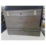 Kennedy machinists tool box and contents