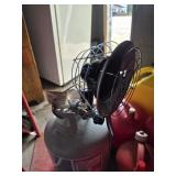 propane tank and heater