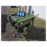 John Deere 6000 watt generator