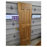 solid wood closet door 24x80
