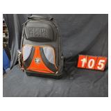 Kien tools backpack full of Dewalt Craftsman more