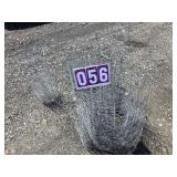 lot of rolls of fencing chickenwire