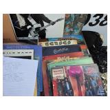 record album collection ACDC cars heart loaf
