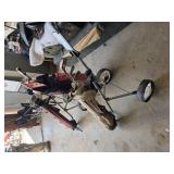 golf club lot 2 caddies misc clubs some old