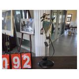 moving fisherman decor