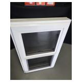 storm window white