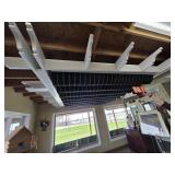trellace and retractable pergola shade