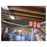 12 ft wide power retractable awning