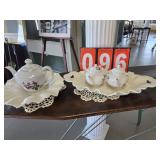 teapots and serving items