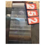 3/26 annealled glass grey tint 96x72