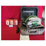 Hitachi circular saw works