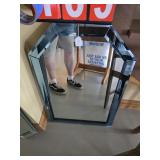 mrror bevelled trim