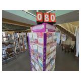 greeting cards and rack 4 sided