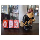 fireman sculpture